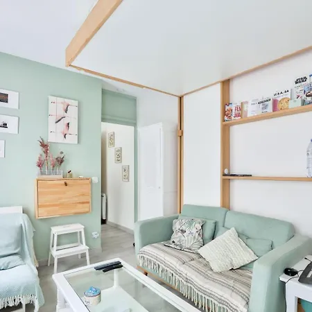 Apartament Cosy Proche Du Canal Saint-martin Paryż